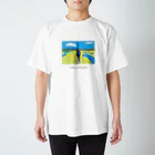 sho_ma's outdoorlifeの山ガール Regular Fit T-Shirt