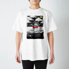 PELLONPEKKOの大海原の絵 Regular Fit T-Shirt