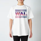 立花けんのグッズ屋さんのWAIT(サンセットピンク) スタンダードTシャツ