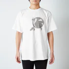 issyoのフォンタン循環モチーフ Regular Fit T-Shirt