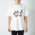 こむにんのこむにのネコ スタンダードTシャツ