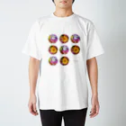 ak-miniのwake-up  -flower dot- Regular Fit T-Shirt