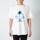 isshiki mayumiのかき氷登山Tシャツ スタンダードTシャツ