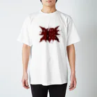 HachijuhachiのPURE BLOOD RED Regular Fit T-Shirt