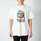 wokasinaiwoのヲカシなクリスマスケーキおかか スタンダードTシャツ