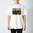 US-towingのCAMPER_朝 Regular Fit T-Shirt