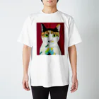 のっぴきならない。ラインスタンプ発売中ののっぴきならない/保護猫梅ちゃん Regular Fit T-Shirt