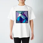 ふみ★の三角の共演（寒色） Regular Fit T-Shirt