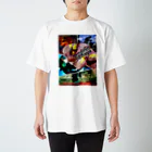 Kenny Goodsの恐竜人間 スタンダードTシャツ