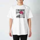 ムノウのBon Appetite! 白黒 手乗せブレイン Regular Fit T-Shirt