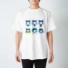 HAPPY DOG WORKS@SUZURIの忍者犬たろうくん_忍術A Regular Fit T-Shirt