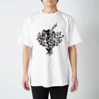 shirokumasaanの花 Regular Fit T-Shirt