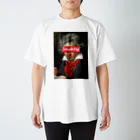 DRIPPEDのくわえタバコの男性 咥えタバコの男性-Beethoven ベートーヴェン-T Regular Fit T-Shirt