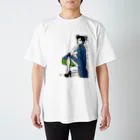京都の魔雑貨堂のチャイナドレスガール❤（青） Regular Fit T-Shirt
