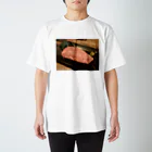 基本的に食べ物の店の焼肉(生肉)霜降り スタンダードTシャツ