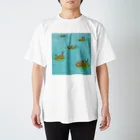 monomawaruの鹿庭 Regular Fit T-Shirt