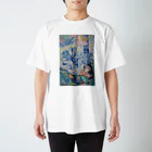 ironosekainyanの猫とゼンタングル Regular Fit T-Shirt