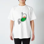 PokuStarのかまぼこ食べた スタンダードTシャツ