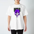 hiroのuntitled"purple" スタンダードTシャツ