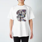 たいようwithBOTのMisty Ghosts Regular Fit T-Shirt