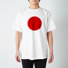ゴロニャーのダサT屋さんの日本 JAPAN 国旗 日の丸 赤丸 Regular Fit T-Shirt