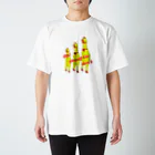 ナイトキャップ OFFICIAL ONLINE SHOP「パンダ商店」のニワトリシリーズ Regular Fit T-Shirt