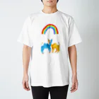 あおいらくだグッズのBluecamel colour Regular Fit T-Shirt