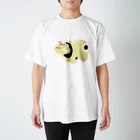 hiromashiiiの赤べこ(ベージュ) Regular Fit T-Shirt
