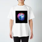 momenkoTWのGlobe22ａ/For a round heart Regular Fit T-Shirt