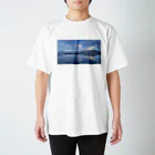 takeda-vigoのアイスランド ブレイザメルクルヨークトル氷河 Regular Fit T-Shirt