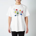 AURA_HYSTERICAのJigsaw_Puzzle Regular Fit T-Shirt