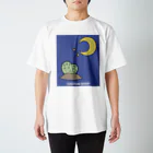 CACTUS SHOPの夜のサボテンちゃん スタンダードTシャツ