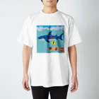 HARRIVERのお絵描き屋さんの海は危険がいっぱい！ スタンダードTシャツ