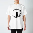 ぬいの黒猫 Regular Fit T-Shirt