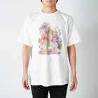 ピヨ_chemistryの花 Regular Fit T-Shirt