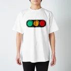 jibunnhaの信号_枠 Regular Fit T-Shirt