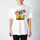 イラスト MONYAAT のカリカリサロンE スタンダードTシャツ