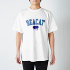 Sea Cat GoodsのSea Cat Music Vol.2 College スタンダードTシャツ