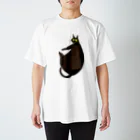 おかやまたかとしのBlack cat Regular Fit T-Shirt