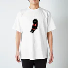 SUIMINグッズのお店の【大】赤いビキニのねこ スタンダードTシャツ