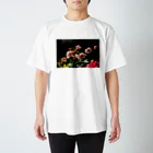 如夢幻のRose in the dark Regular Fit T-Shirt