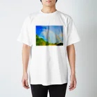 mizuphoto galleryのダブル・レインボー Regular Fit T-Shirt