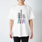 山中 透の 鉄塔No.14 鉄塔トリロジー Regular Fit T-Shirt