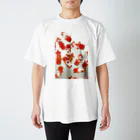 花錦園　～Kakin-en～の【金魚】宇野系ランチュウ～秋の群泳～ スタンダードTシャツ