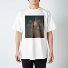 AwesomeのFireworks  Regular Fit T-Shirt