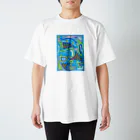 ブルーGTのブルーオーシャン Regular Fit T-Shirt