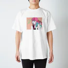 zakuroomのドットガール Regular Fit T-Shirt