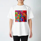 hitsuji-yaのドリーミーレッド スタンダードTシャツ