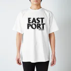 MRFC OFFICIAL GOODSのEAST PORT BLACK LOGO スタンダードTシャツ