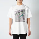 みつあみさんのスモーキーレインボウ Regular Fit T-Shirt